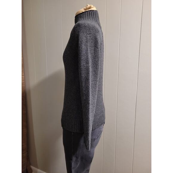 Banana Republic - XXS Women's Mock Neck Grey Sweater - Picture 5 of 9